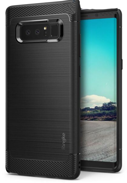 Ringke Onyx Galaxy Note 8 ile Uyumlu KIlıf Black
