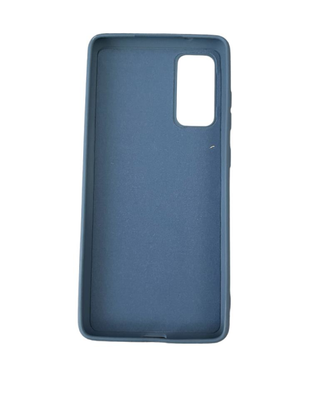 Galaxy S20 FE ile Uyumlu Cappy Silikon Kılıf Lacivert