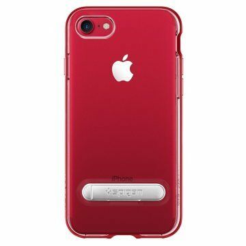 Spigen iPhone 7/8 ile Uyumlu Kılıf Crystal Hybrid Dante Red