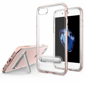 Spigen iPhone 7/8 ile Uyumlu Kılıf Crystal Hybrid Rose Gold