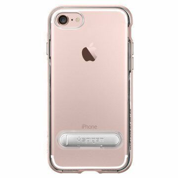 Spigen iPhone 7/8 ile Uyumlu Kılıf Crystal Hybrid Rose Gold