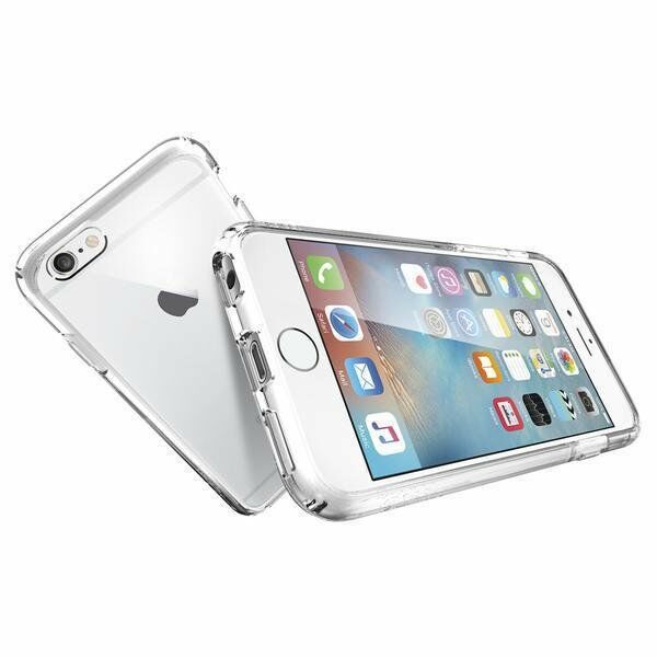 Spigen iPhone 6s/6 ile Uyumlu Kılıf Ultra Hybrid Crystal Clear
