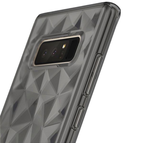 Ringke Air Prism 3D Elmas Yansıması Galaxy Note 8 ile Uyumlu KIlıf Smoke Black