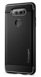 Spigen V20 ile Uyumlu Kılıf Rugged Armor