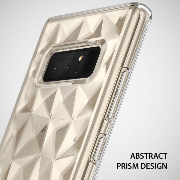 Ringke Air Prism 3D Elmas Yansıması Galaxy Note 8 ile Uyumlu KIlıf Crystal Clear