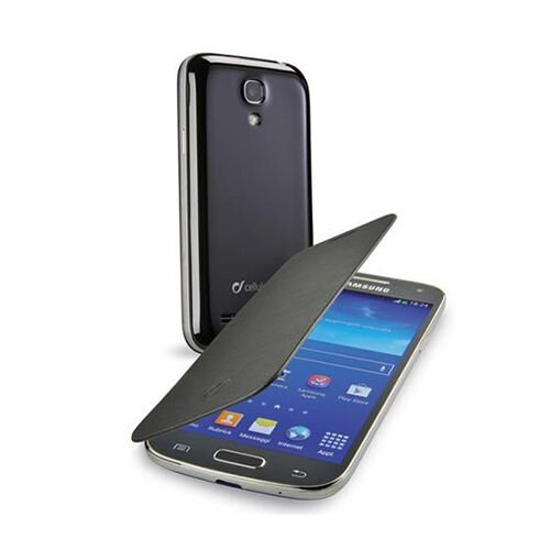 Cellular Line Galaxy S4 Mini ile Uyumlu Flip Book Kılıf Siyah BACKBOOKGALS4MINBK