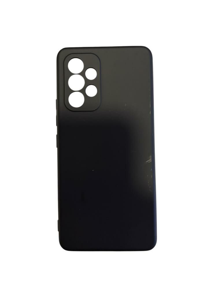 Galaxy A53 ile Uyumlu Cappy Silikon Kılıf Siyah