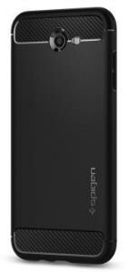 Spigen Galaxy J7 2017 ile Uyumlu Kılıf Rugged Armor