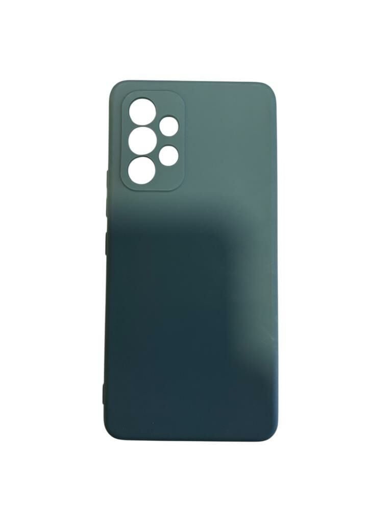 Galaxy A53 ile Uyumlu Cappy Silikon Kılıf Yeşil