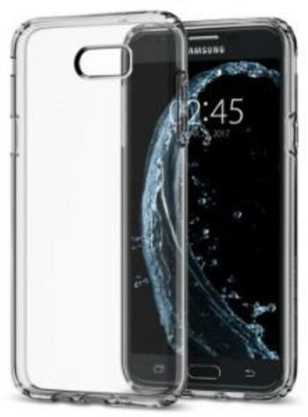 Spigen Galaxy J7 2017 ile Uyumlu Kılıf Liquid Crystal 4 Tarafı Koruma