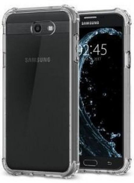 Spigen Galaxy J7 2017 ile Uyumlu Kılıf Crystal Shell