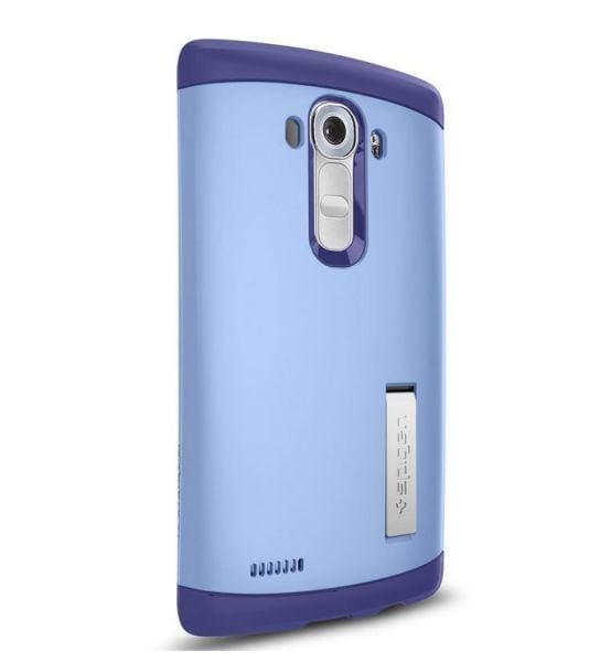 Spigen G4 ile Uyumlu Kılıf Slim Armor Violet