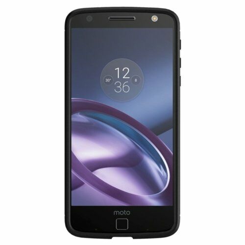 Spigen Moto Z Droid ile Uyumlu Kılıf Rugged Armor