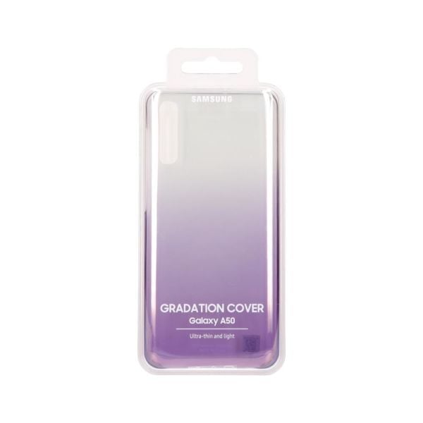 Galaxy A50 ile Uyumlu Clear Cover Mor EF-AA505CVEGWW (Out)