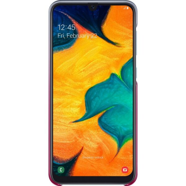 Galaxy A30 ile Uyumlu Clear Cover Pembe EF-AA305CPEGWW (Out)