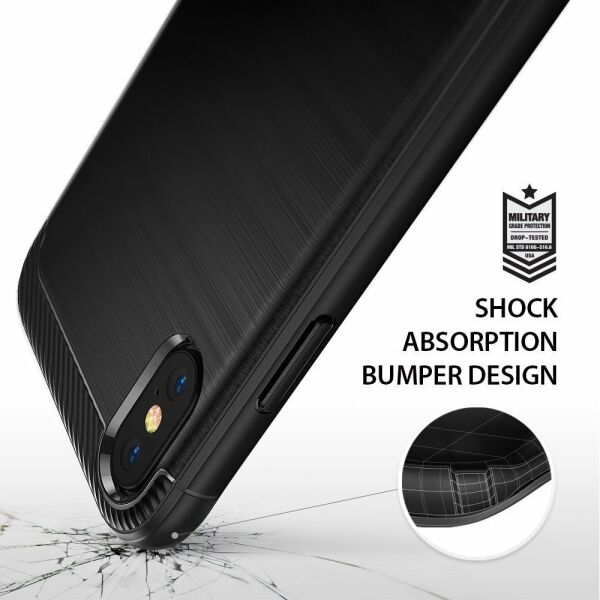 Ringke Onyx iPhone X ile Uyumlu Black