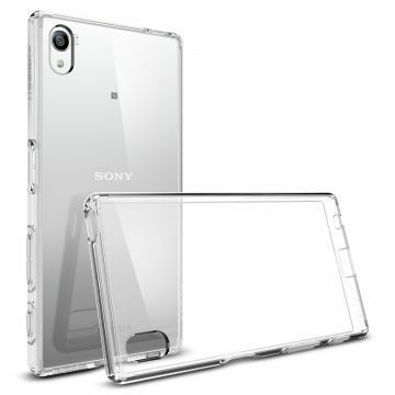 Spigen Xperia Z5 ile Uyumlu Kılıf Ultra Hybrid Crystal Clear