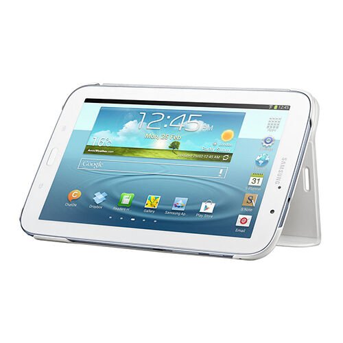 Galaxy Note 8.0 N5100 ile Uyumlu Bookcover Kılıf Beyaz EF-BN510BWEGWW (Out)