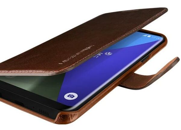 VRS Design Galaxy S8 Plus ile Uyumlu Layered Dandy Kılıf Dark Brown