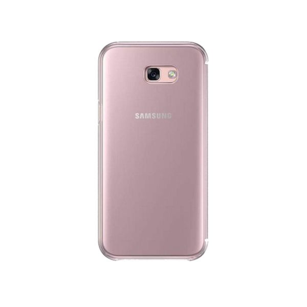 Galaxy A7(2017) ile Uyumlu Clear Wiew Cover Pembe EF-ZA720CPEGWW (Out)