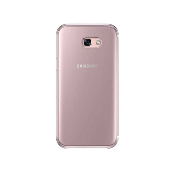 Galaxy A7(2017) ile Uyumlu Clear Wiew Cover Pembe EF-ZA720CPEGWW (Out)