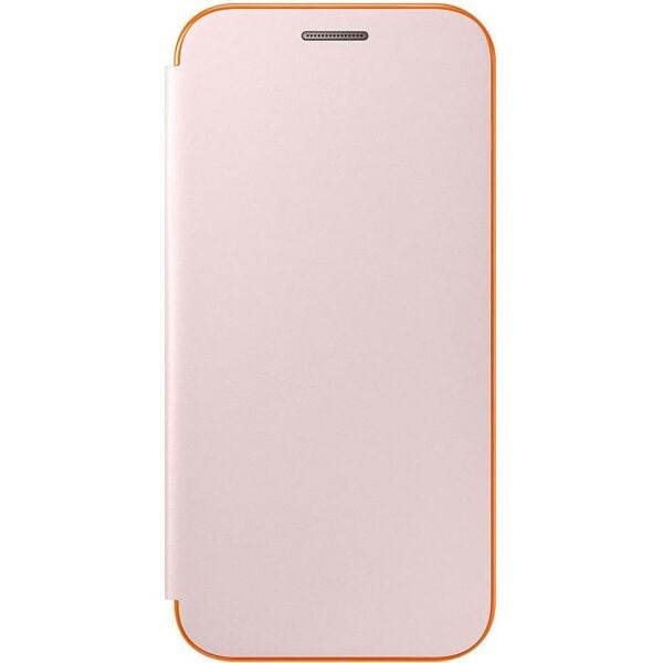 Galaxy A3(2017) ile Uyumlu Neon Flip Cover Pembe EF-FA320PPEGWW