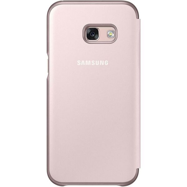 Galaxy A3(2017) ile Uyumlu Neon Flip Cover Pembe EF-FA320PPEGWW