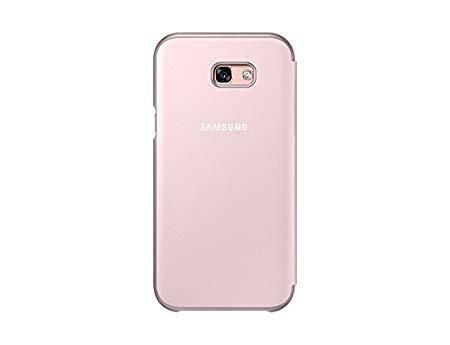 Galaxy A7(2017) ile Uyumlu Neon Flip Cover Pembe EF-FA720PPEGWW