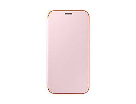 Galaxy A7(2017) ile Uyumlu Neon Flip Cover Pembe EF-FA720PPEGWW