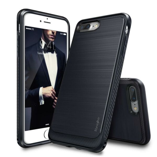 Ringke Onyx iPhone 7/8 Plus ile Uyumlu KIlıf Midnight Navy Ultra Extra Darbe Dağıtıcı Tam Koruma