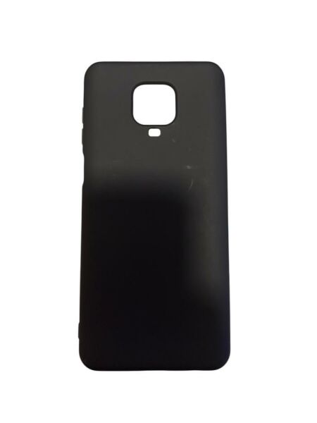Redmi Note 9 Pro ile Uyumlu Cappy Silikon Kılıf Siyah