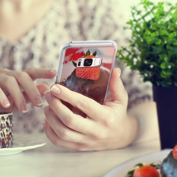 Ringke Mirror Fusion Galaxy S8 Plus ile Uyumlu Aynalı Kılıf Silver