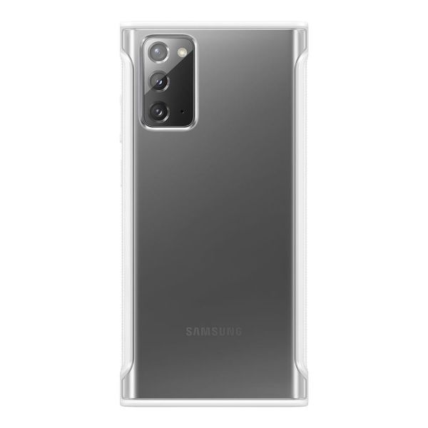 Galaxy Note 20 ile Uyumlu Koruyucu Kılıf Beyaz EF-GN980CWEGWW