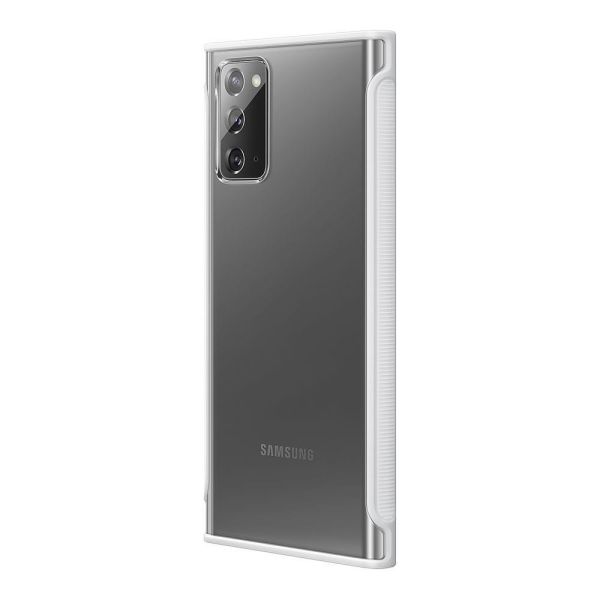 Galaxy Note 20 ile Uyumlu Koruyucu Kılıf Beyaz EF-GN980CWEGWW