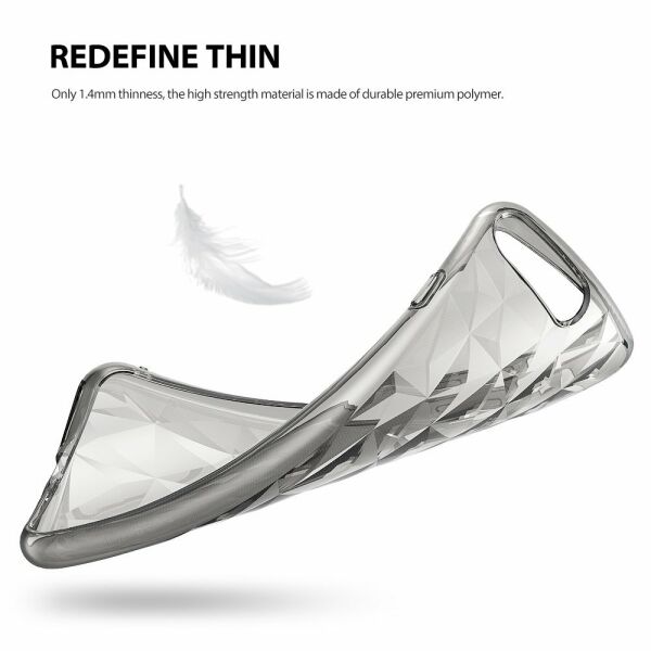 Ringke Air Prism 3D Elmas Yansıması iPhone 7/8 Plus ile Uyumlu KIlıf Smoke Black