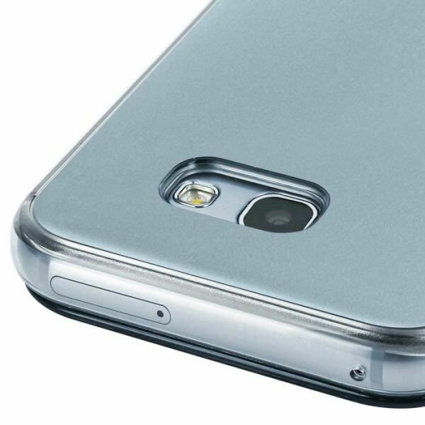 Galaxy A5(2017) ile Uyumlu Clear View Kılıf Mavi EF-ZA520CLEGWW (Out)