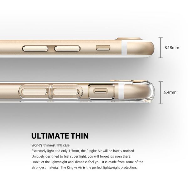Ringke Air iPhone 7/8 Plus ile Uyumlu KIlıf Rose Gold