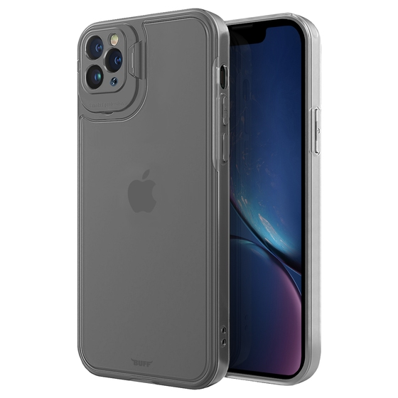 Buff iPhone 11 Pro Max ile Uyumlu Hybrid Corner Kılıf White