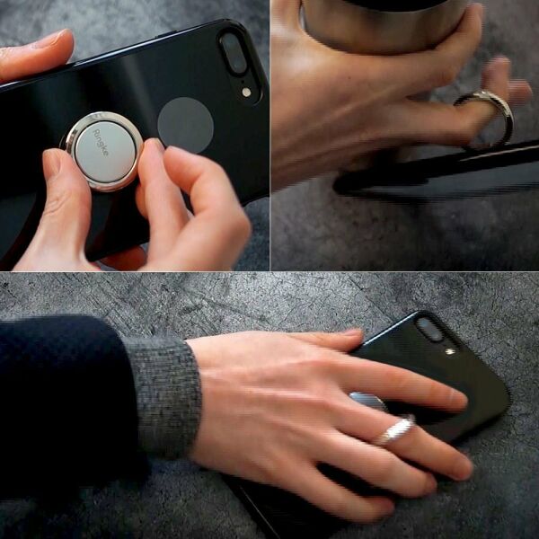 Ringke Ring, Telefon Yüzüğü, Stand, Araç Tutacağı Black