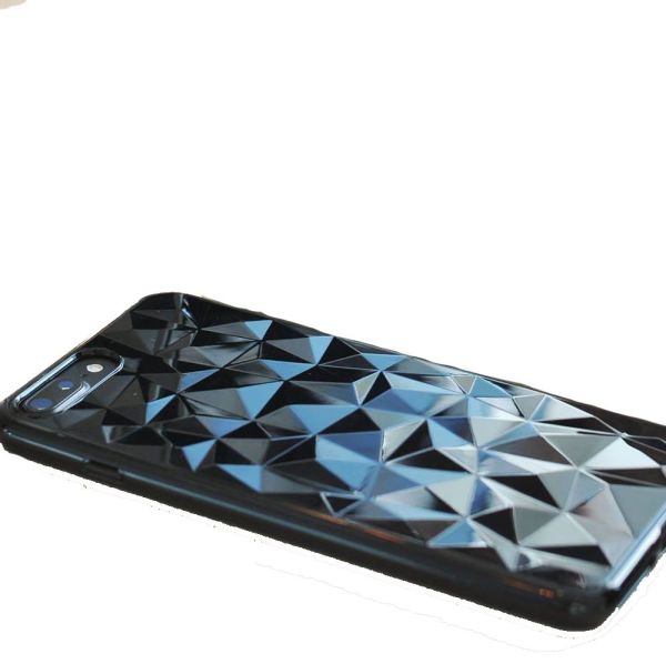 Ringke Air Prism 3D Elmas Yansıması iPhone 7 ile Uyumlu KIlıf Ink Black