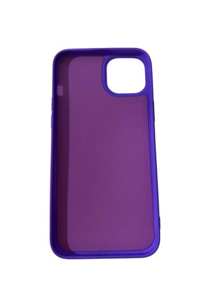 iPhone 14 Plus ile Uyumlu Cappy Silikon Kılıf Mor