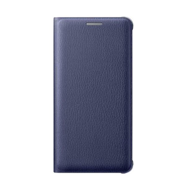 Galaxy A3 (2016) ile Uyumlu Kılıf Flip Cover Lacivert (Out)