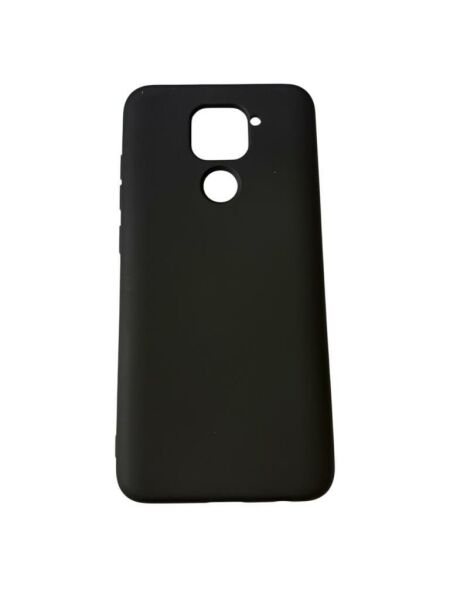 Redmi Note 9 ile Uyumlu Cappy Silikon Kılıf Siyah