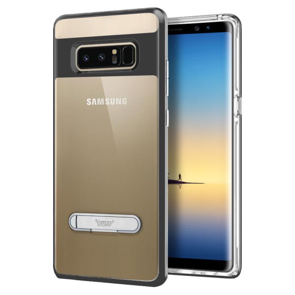 Buff Galaxy Note 8 ile Uyumlu Slim Fit Kılıf Gold