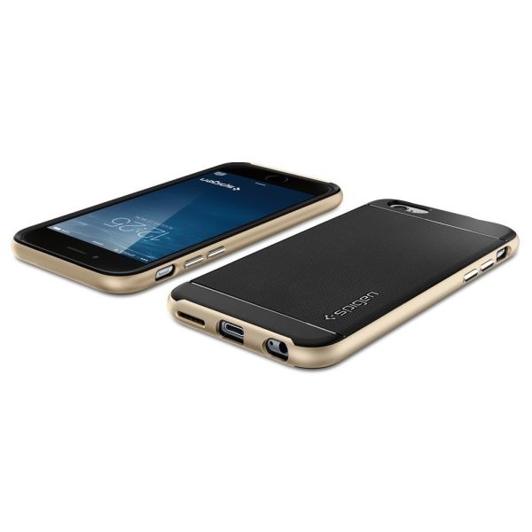 Spigen iPhone 6/6s ile Uyumlu Kılıf Neo Hybrid Champagne Gold