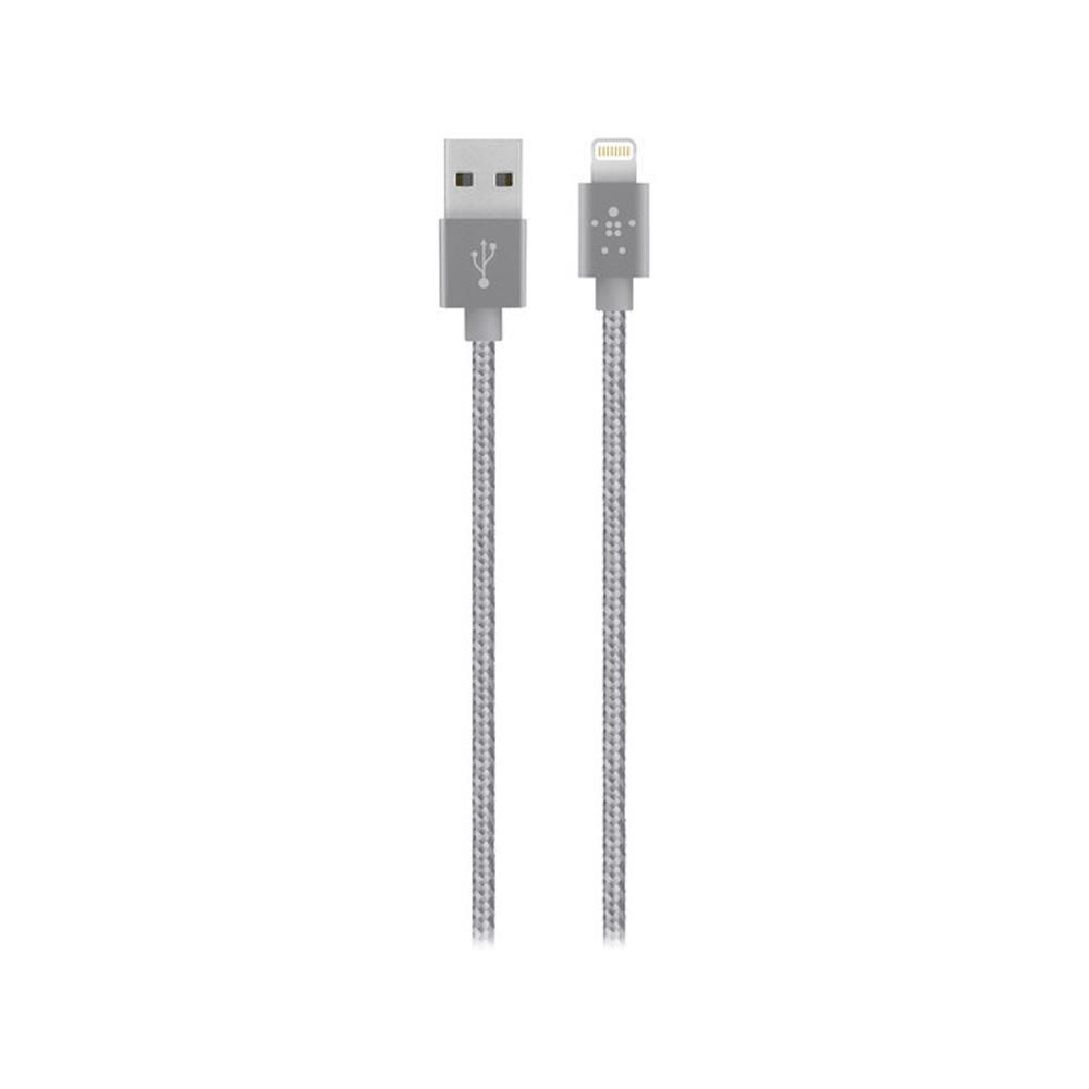 Belkin F8J144BT04-GRY Premium 1.2M Lightning To USB Uzay Grisi