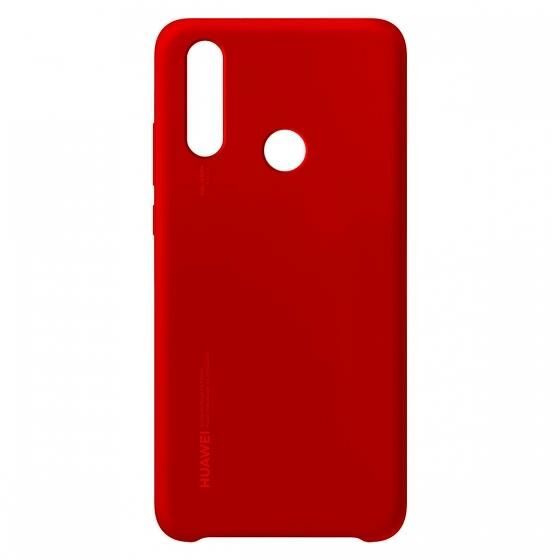 P20 Lite ile Uyumlu Silikon Kılıf Kırmızı