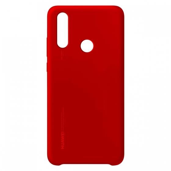 P20 Lite ile Uyumlu Silikon Kılıf Kırmızı