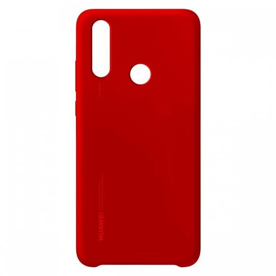 P20 Lite ile Uyumlu Silikon Kılıf Kırmızı