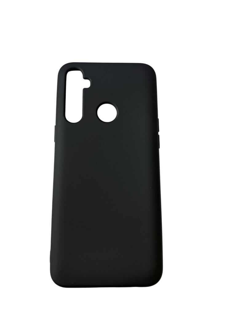 Realme C3 ile Uyumlu Cappy Silikon Kılıf Siyah